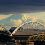 Mount Rainier from Seattle’s Public Market