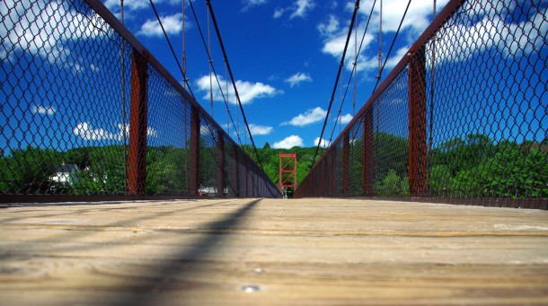 Brunswick-Topsham Swinging Bridge