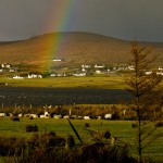 Rainbow over Achill Island, Eire Rainbow over Achill Island, Eire