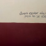 Quiero escribir algo pero no sé qué